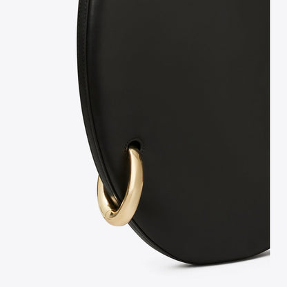 Tory Burch Pierced Handbag Black / GOLD