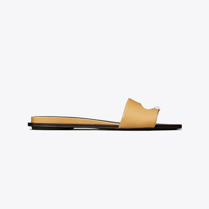 Tory Burch Pierced Slide CANTUCCI / SILVER