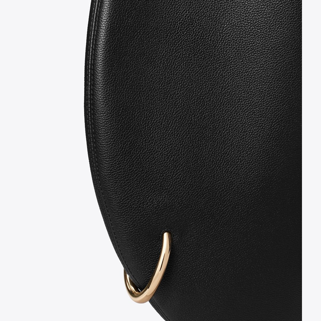 Tory Burch Pierced Soft Bag Black