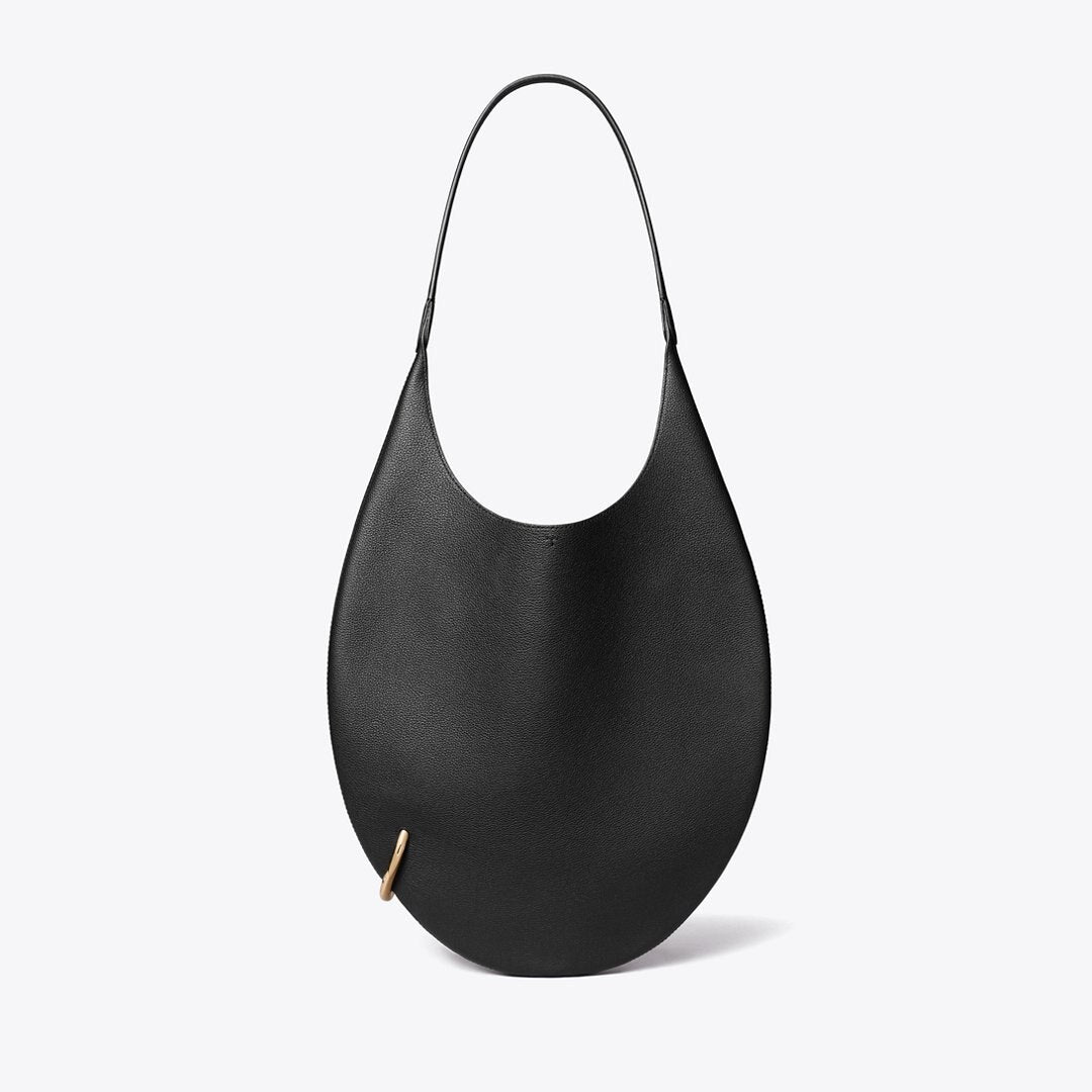 Tory Burch Pierced Soft Bag Black