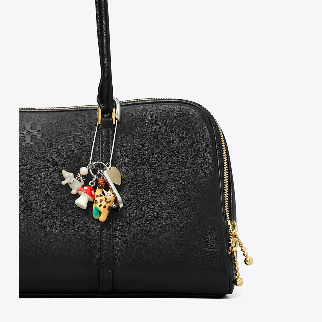 Tory Burch Piggie Bag Charm Multi