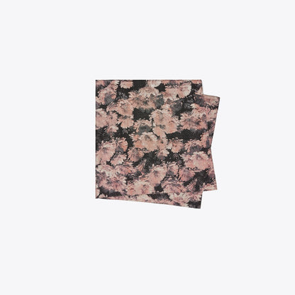 Tory Burch Pixel Flower Silk Square Scarf Pixel Flower Silk Square Blush