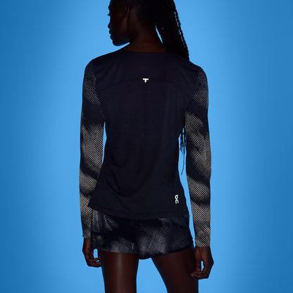 On Performance Long-T Lumos Black | Iron (Women'S)