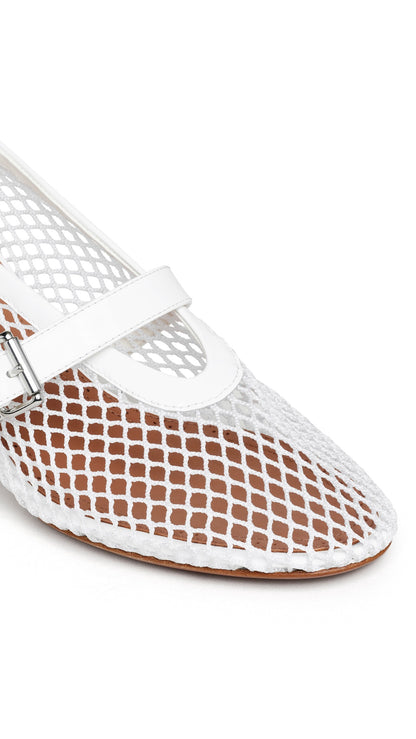 Alaïa Mary Janes 55 In Fishnet