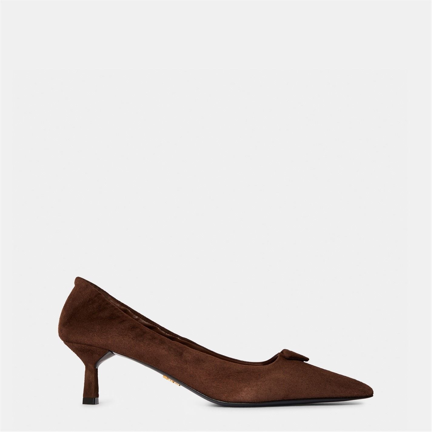  Prada Ruched Court Ld54 Cacao