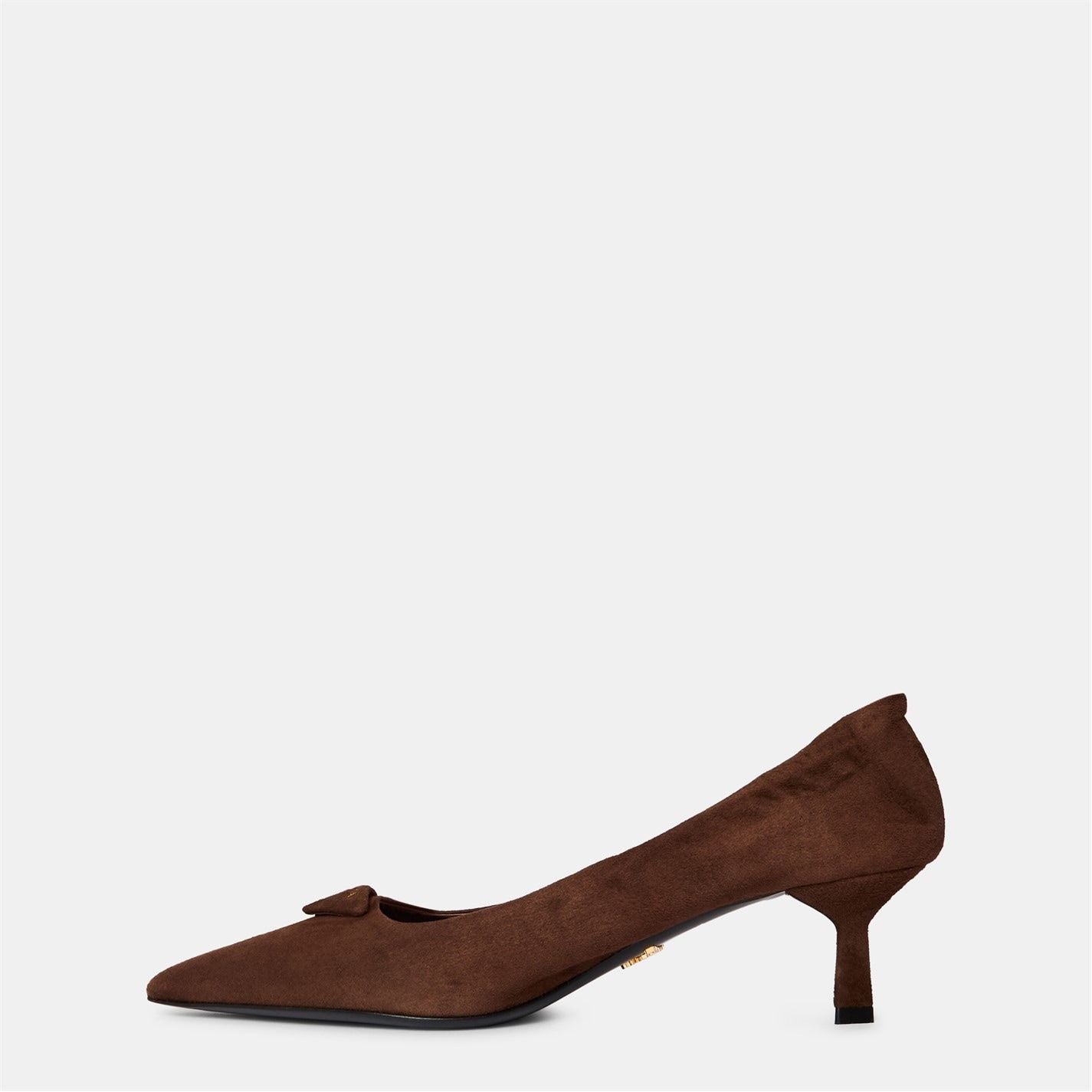  Prada Ruched Court Ld54 Cacao
