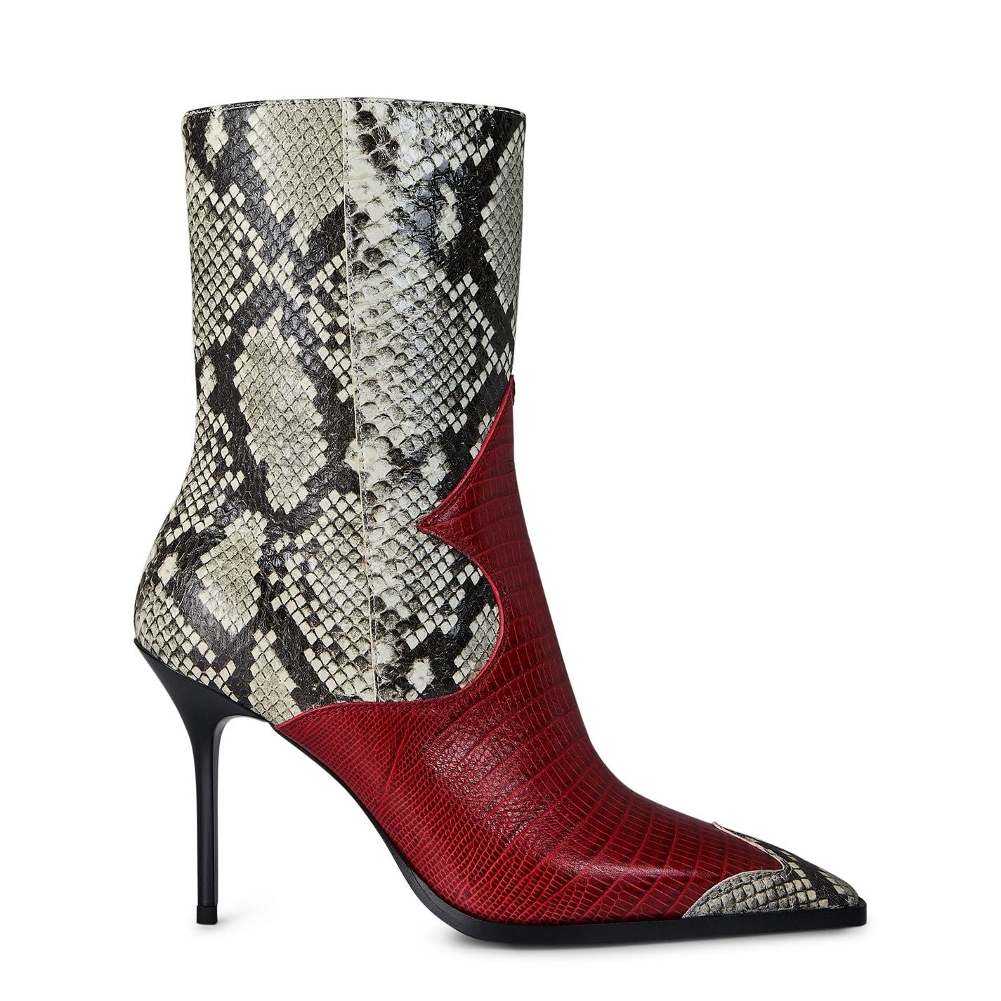 Print Boots Black