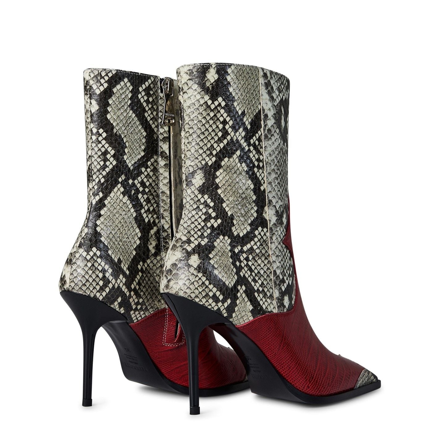  Print Boots Black