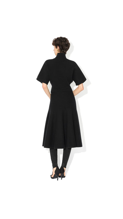 Alaïa Cashmere Flared Skirt