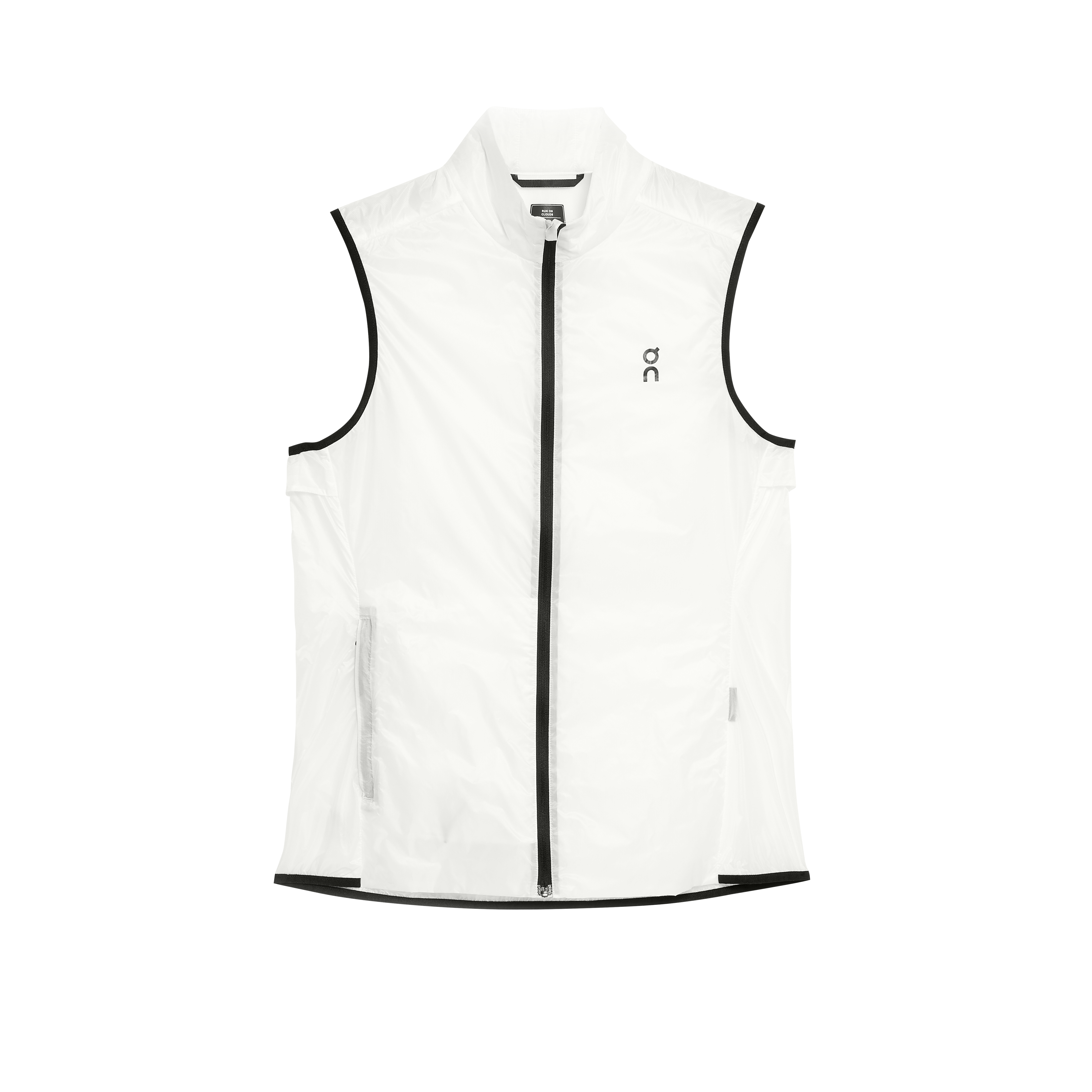 On Weather Vest White | Black (Women'S)