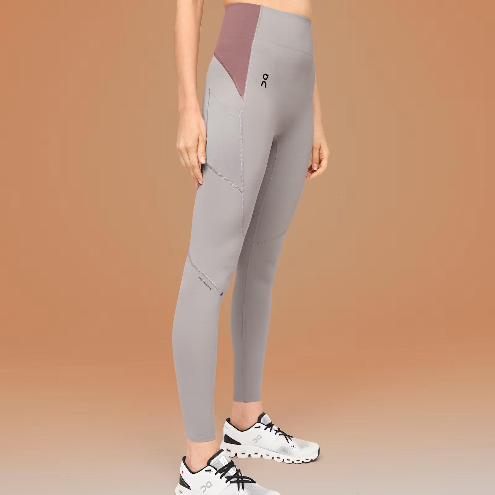 On Movement Tights Long Zinc | Grape (Women'S)