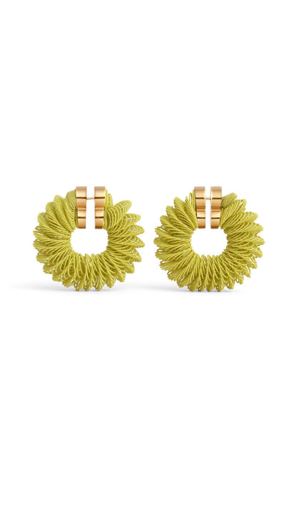 Alaïa Spiral Hoops Earrings
