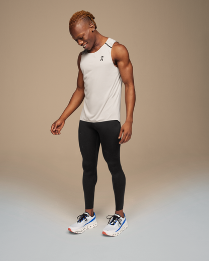 on performance tights Black