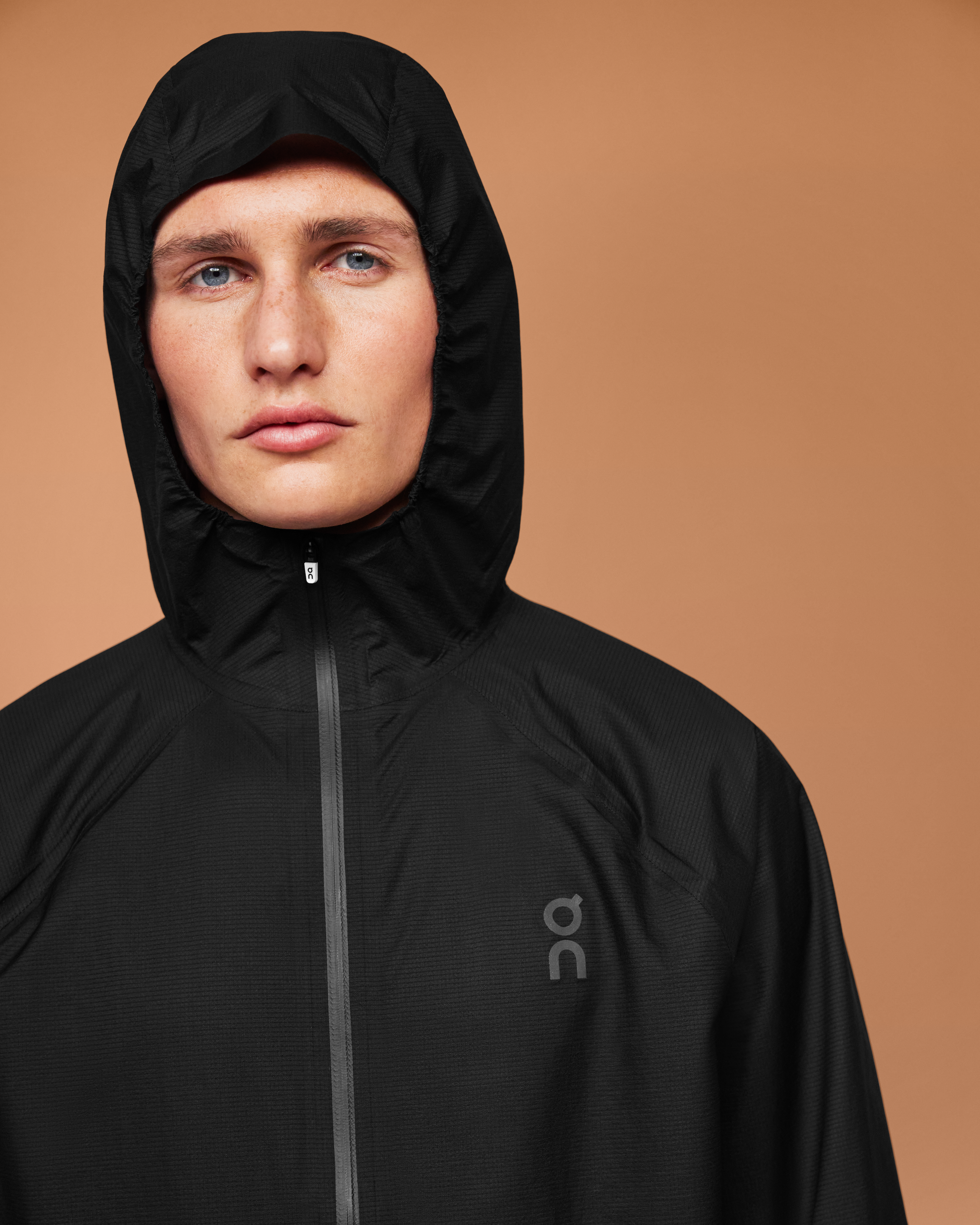 on ultra jacket Black