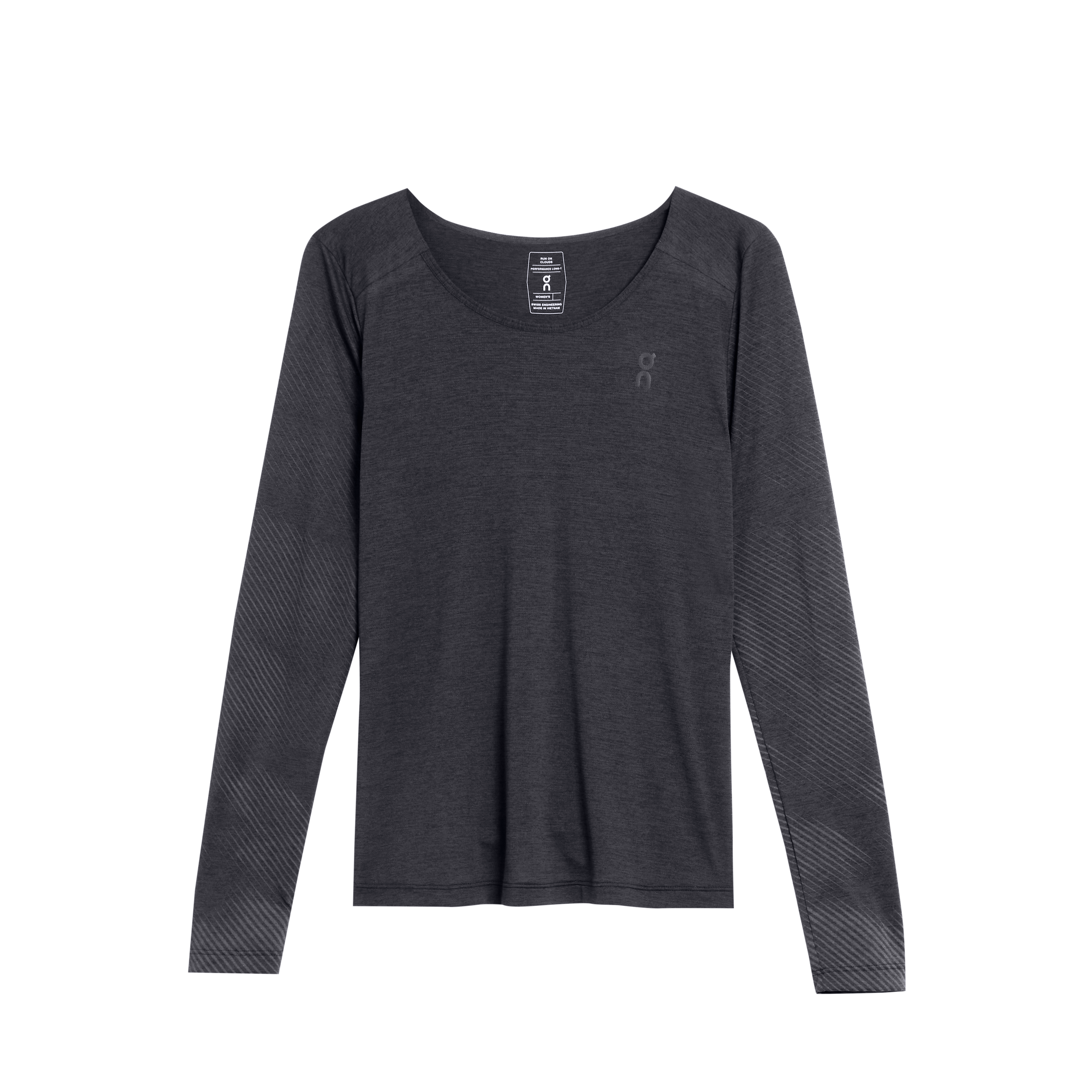 On Performance Long-T Lumos Black | Iron (Women'S)