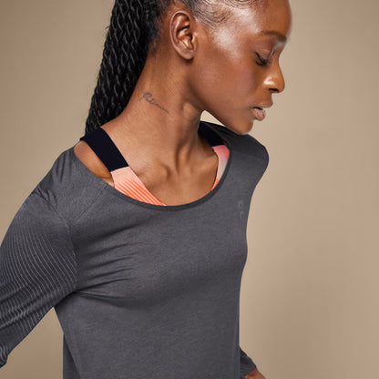 On Performance Long-T Lumos Black | Iron (Women'S)