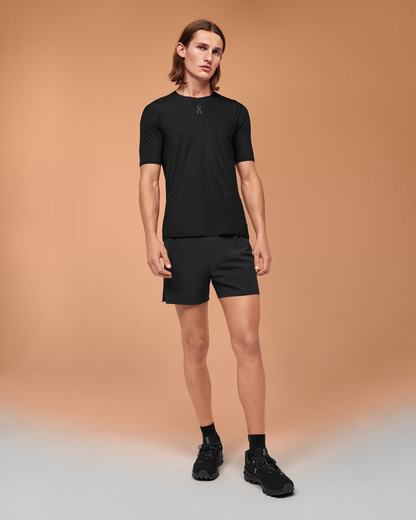 on ultra shorts Black