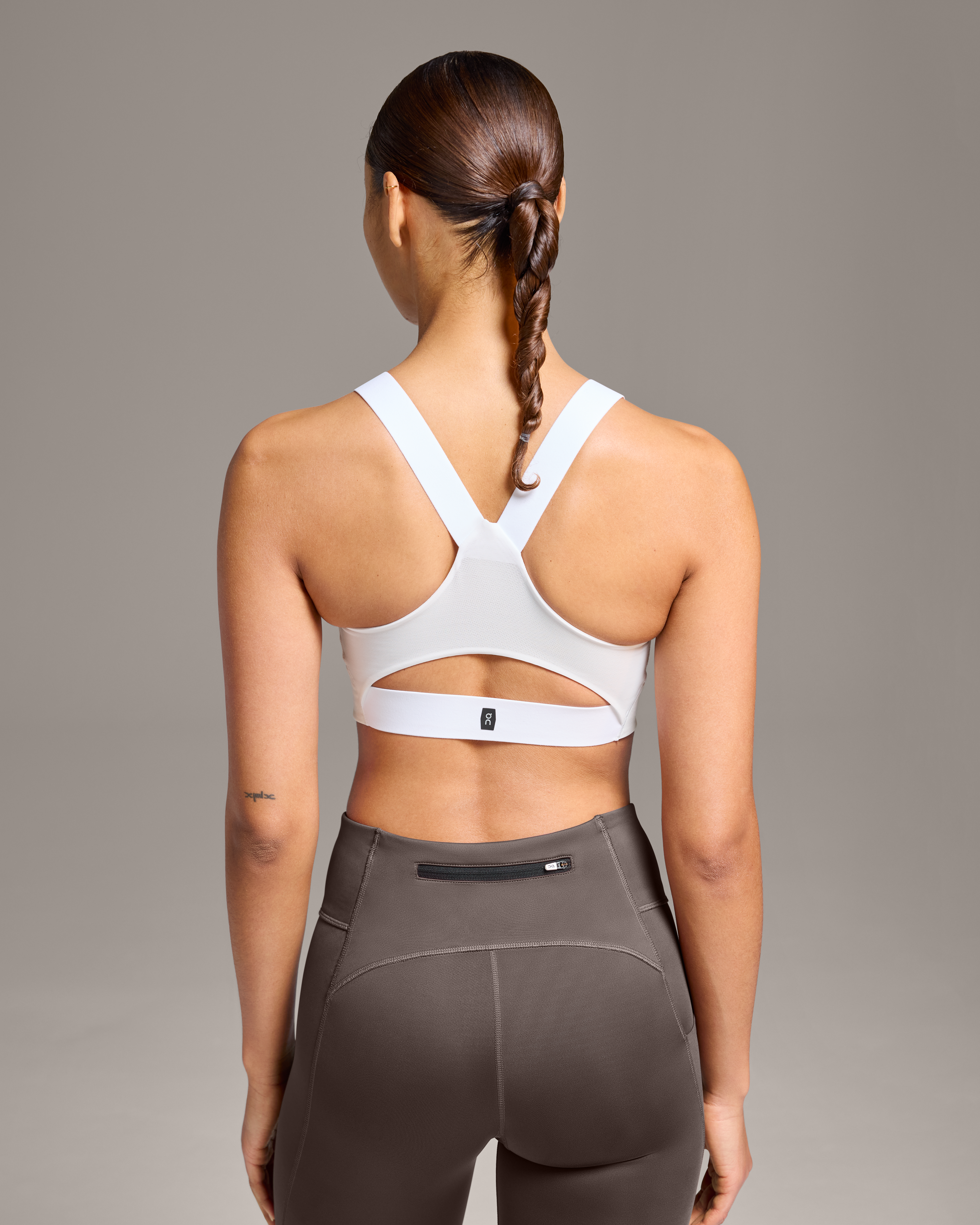On Performance Flex Bra Undyed-White (Women'S)