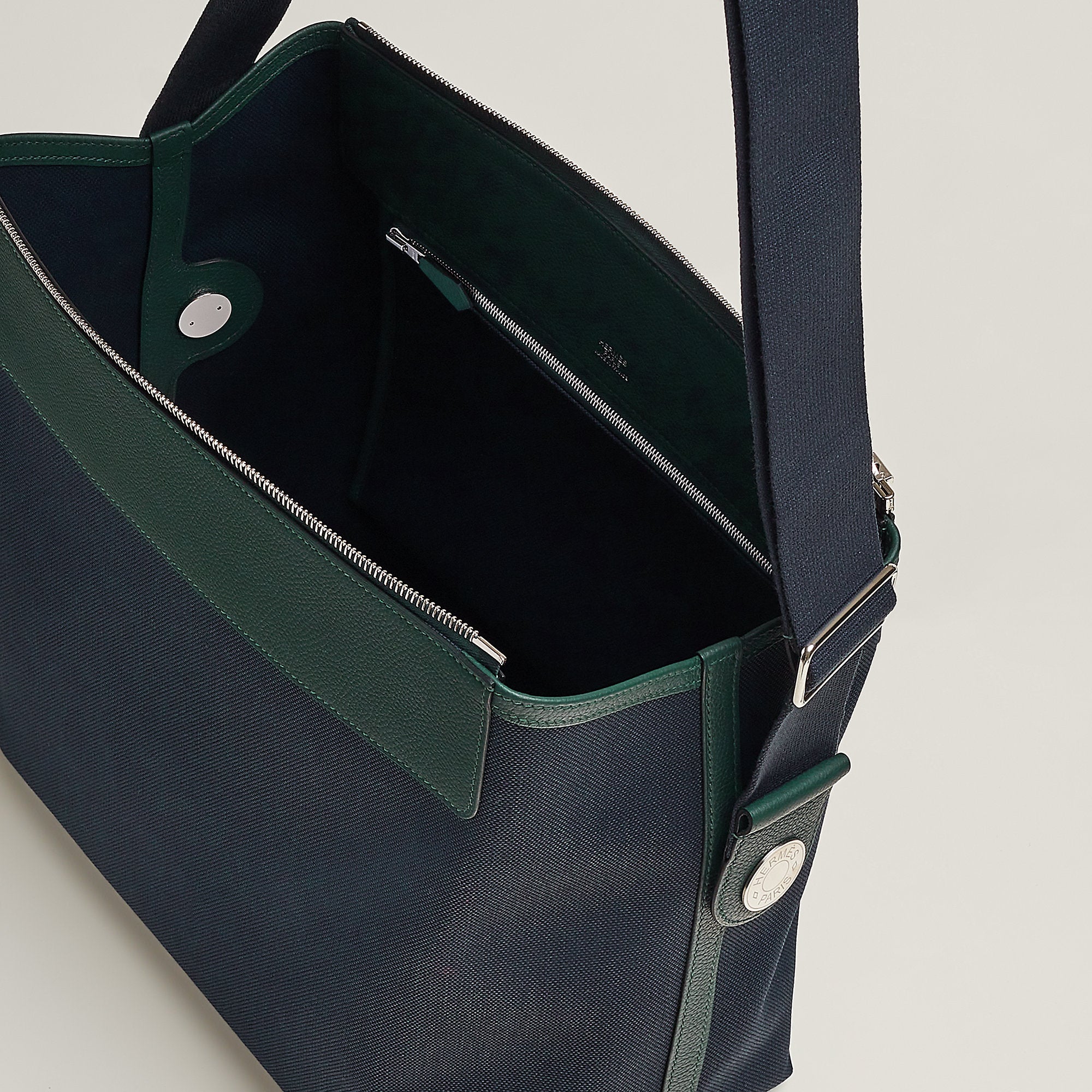  Hermes R.M.S 12H Bag Bleu Marine