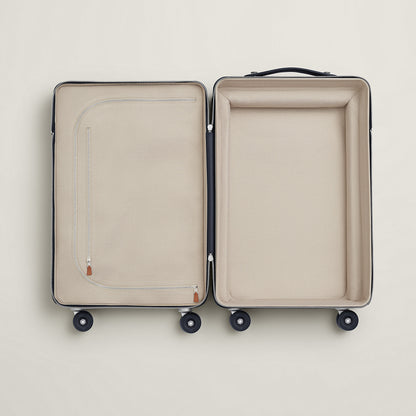  Hermes R.M.S Cabin Suitcase Bleu Indigo