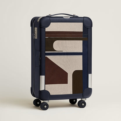  Hermes R.M.S Cabin Suitcase Bleu Indigo