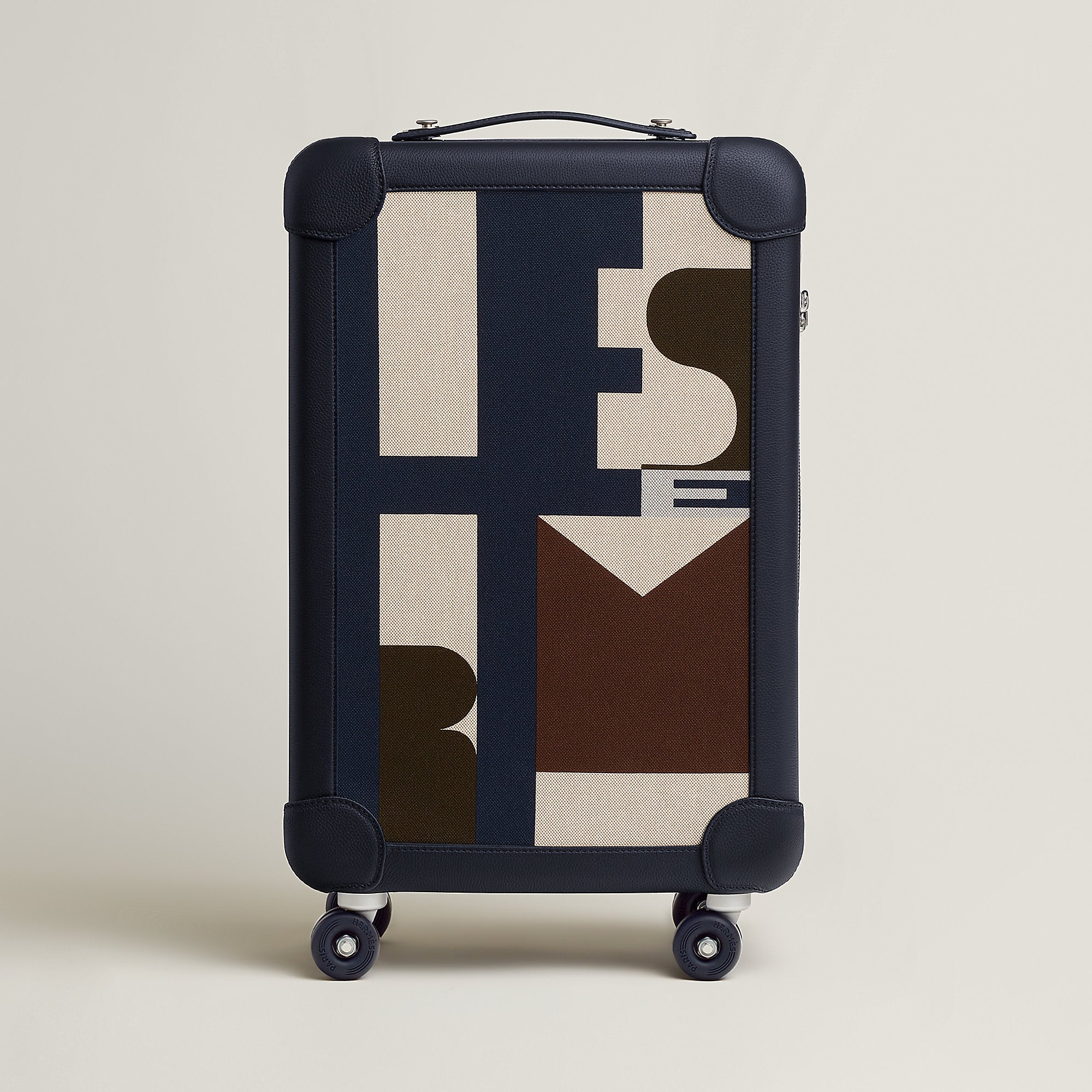  Hermes R.M.S Cabin Suitcase Bleu Indigo