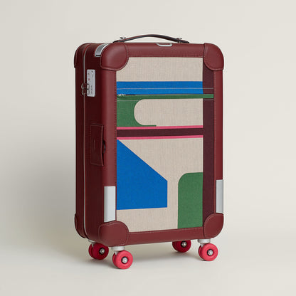  Hermes R.M.S Cabin Suitcase Bordeaux