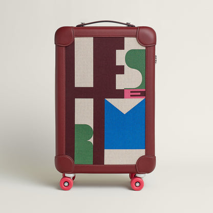  Hermes R.M.S Cabin Suitcase Bordeaux