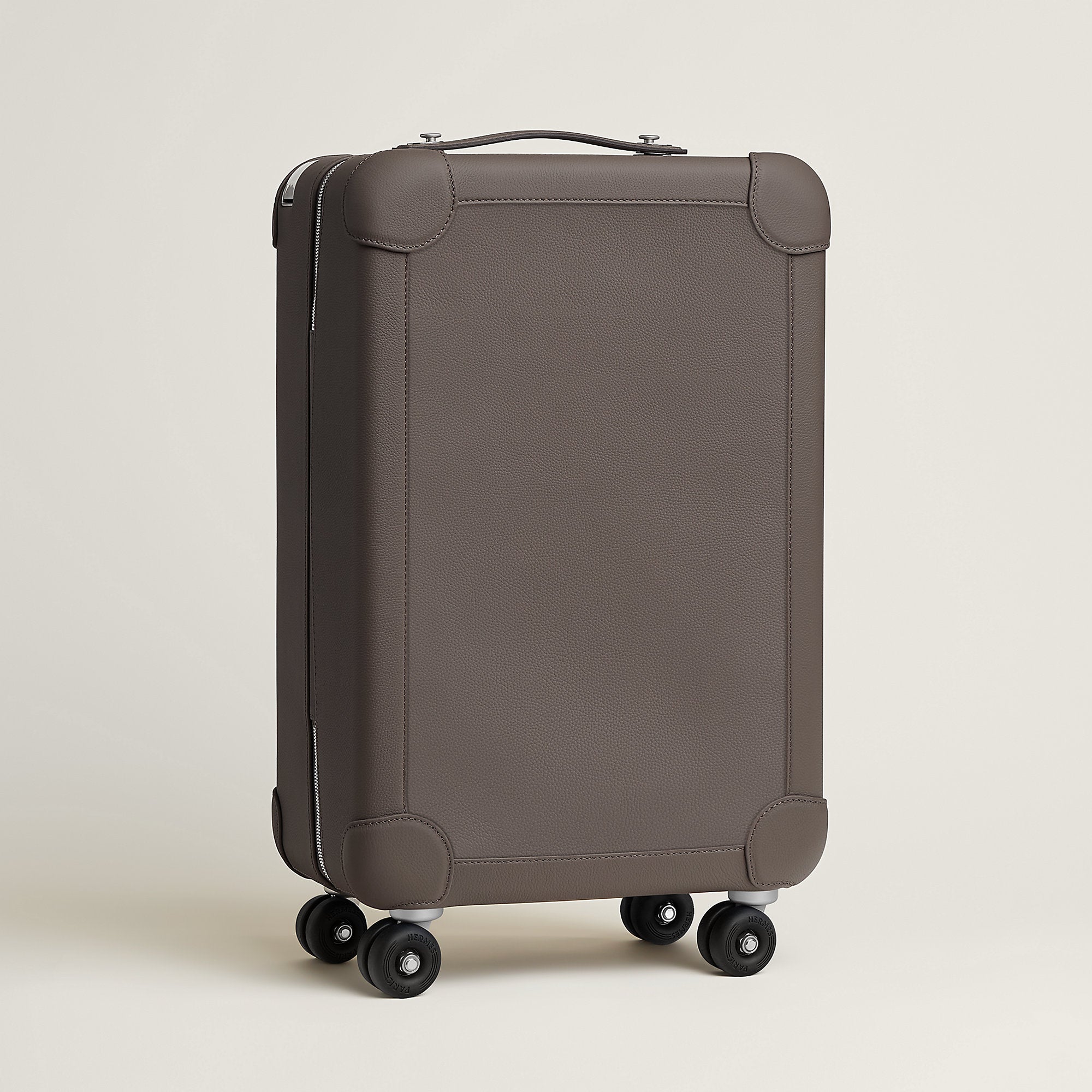  Hermes R.M.S Cabin Suitcase Gris Tain