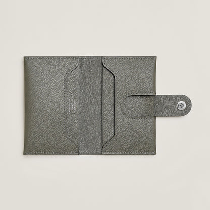  Hermes R.M.S Card Holder Gris Meyer