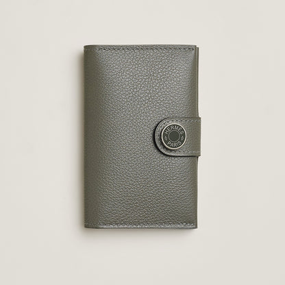  Hermes R.M.S Card Holder Gris Meyer