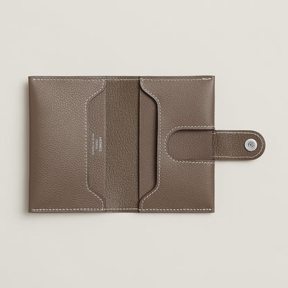  Hermes R.M.S Card Holder Toupe