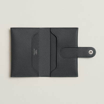  Hermes R.M.S Card Holder Gris Misty