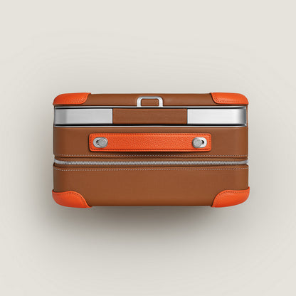  Hermes R.M.S Block Cabin Suitcase Fauve