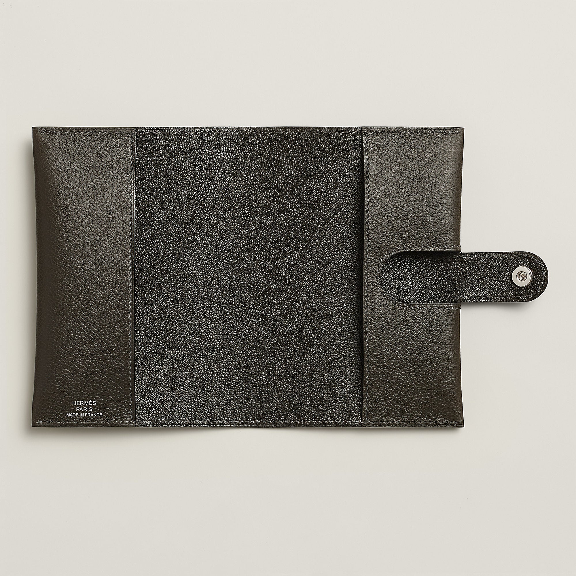  Hermes R.M.S Passport Holder Vert Bronze