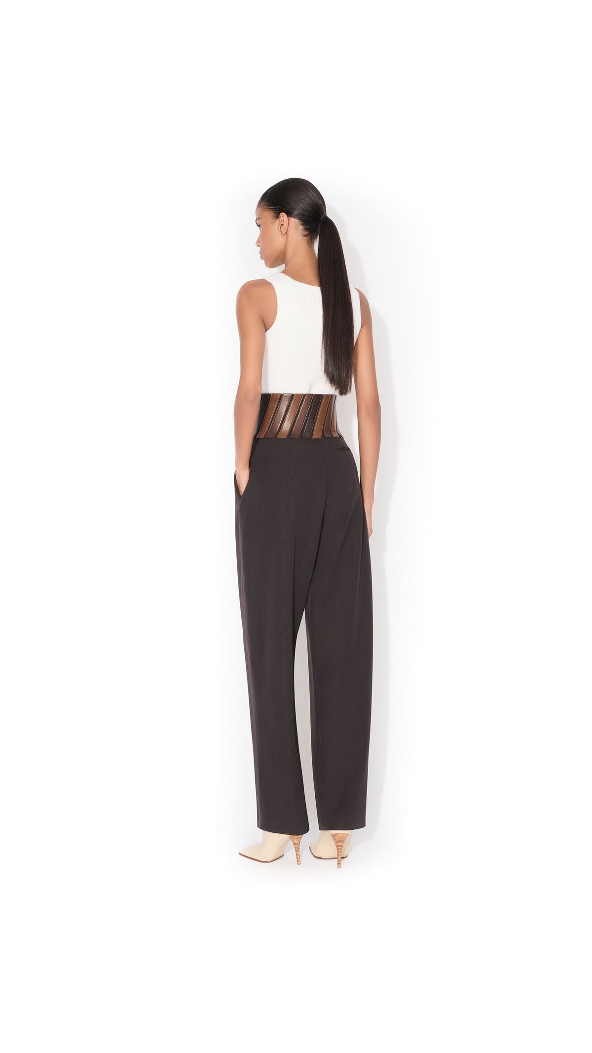 Alaïa Corset Wool Top