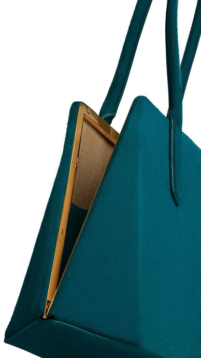 Alaïa Prisme Bag In Suede