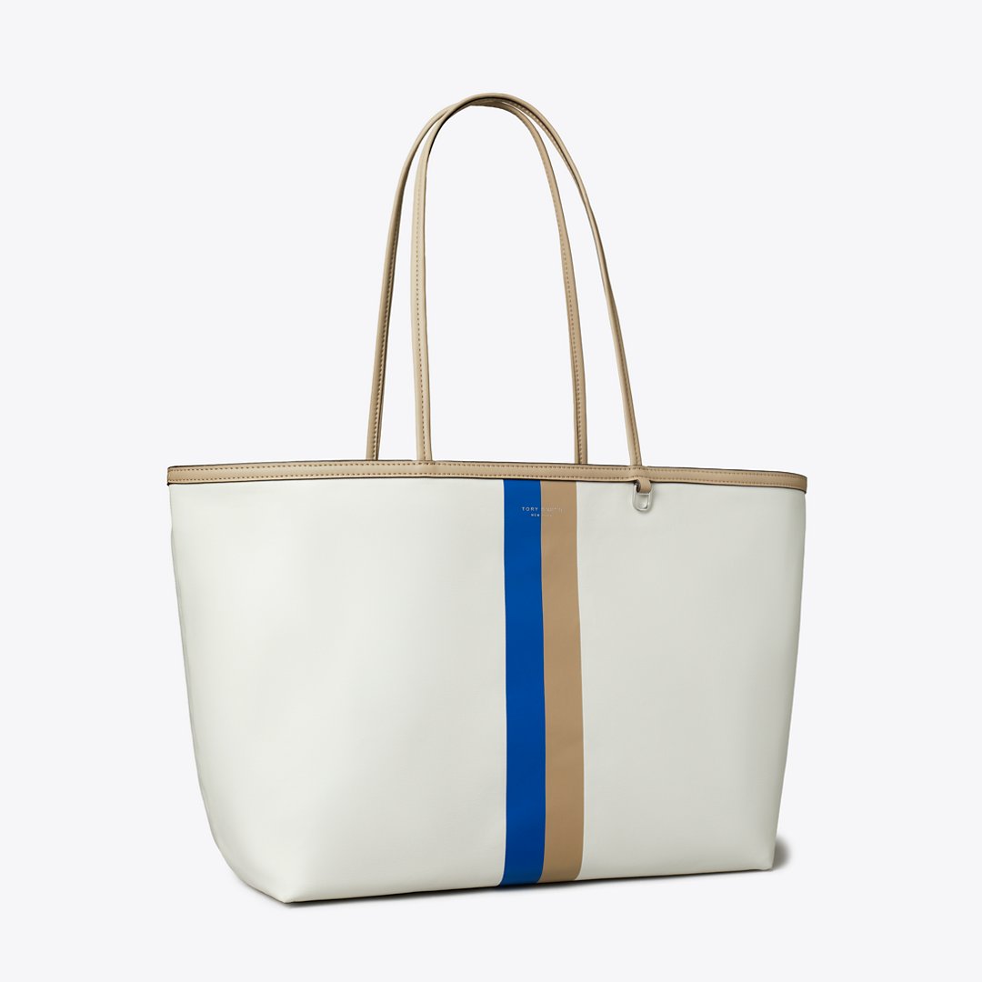 Tory Burch Racer Tote Bianco