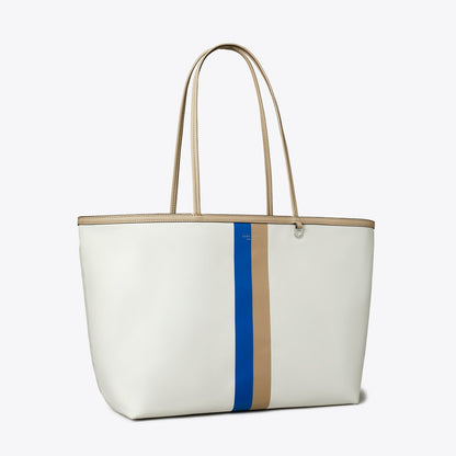 Tory Burch Racer Tote Bianco
