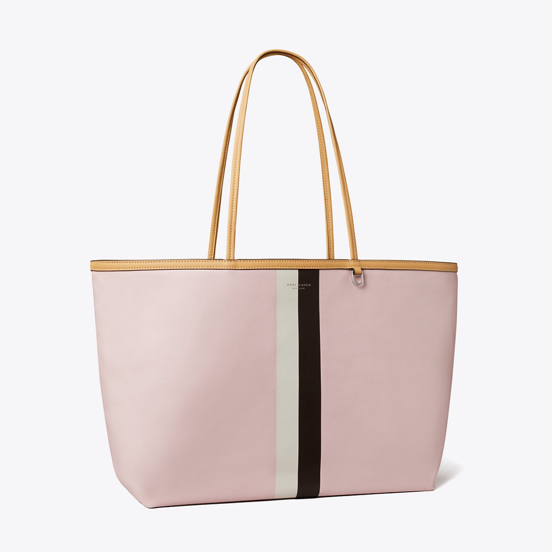Tory Burch Racer Tote Rose Mist