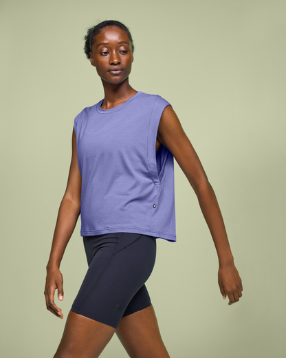 On Focus Crop Blueberry (Women'S)