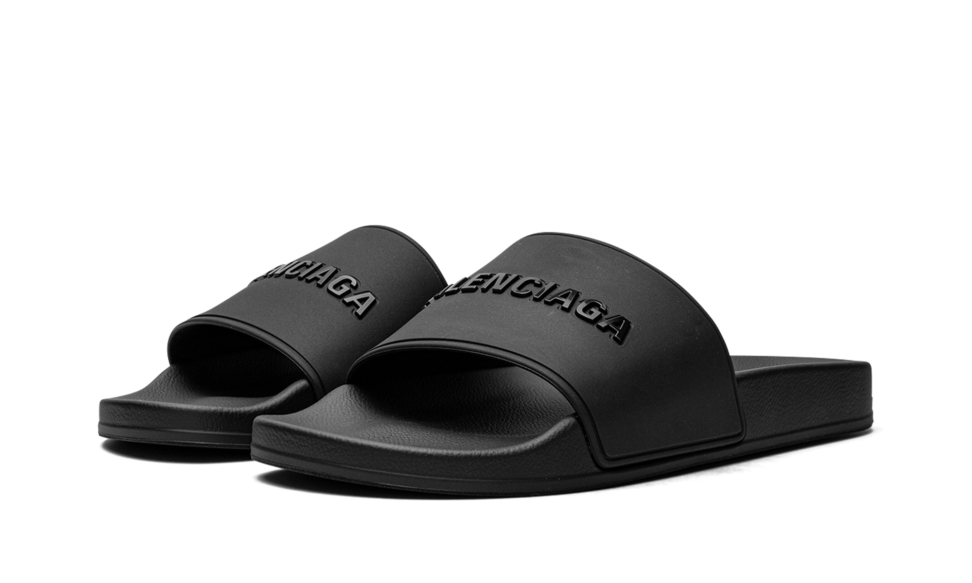 Balenciaga Pool SIides Black