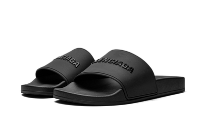 Balenciaga Pool SIides Black