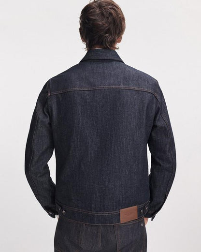 Rag & Bone Rb 3 Raw Denim Trucker Jacket
