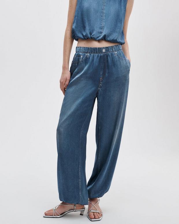 Rag & Bone Rb Miramar Satin Bubble Pant