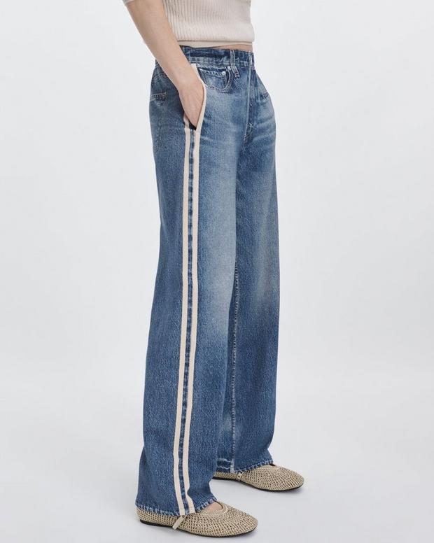 Rag & Bone Rb Miramar Sport Stripe Track Pant