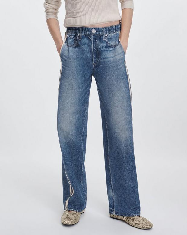 Rag & Bone Rb Miramar Sport Stripe Track Pant