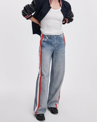 Rag & Bone Rb Miramar Sport Stripe Track Pant