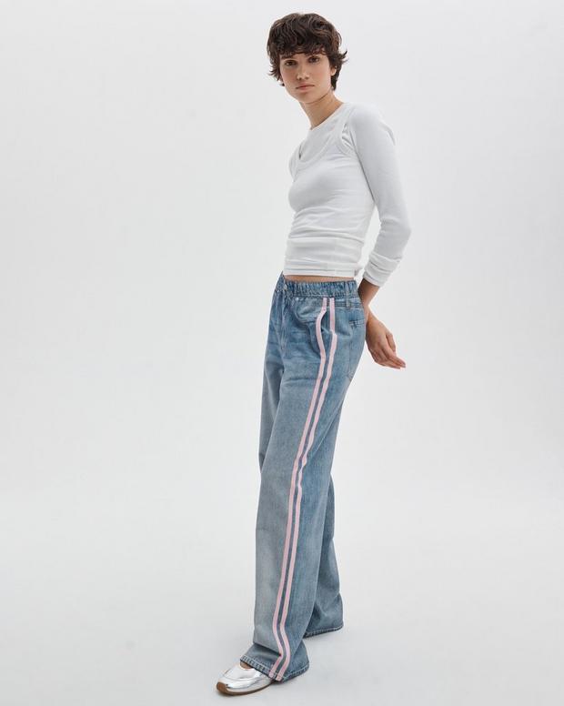 Rag & Bone Rb Miramar Sport Stripe Track Pant