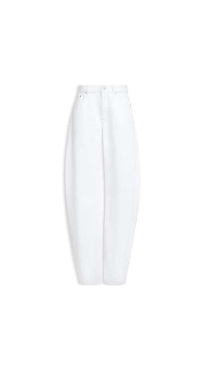 Alaïa Round Denim Jeans
